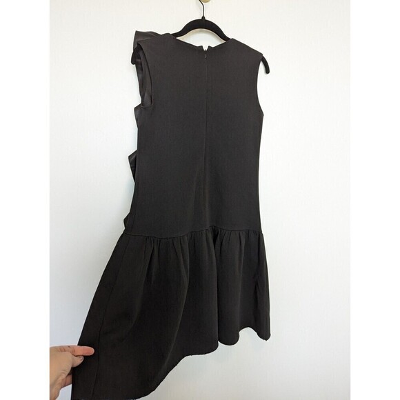 Elle Oh Elle Black Ruffle Dress Size Small - Picture 6 of 9